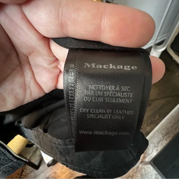 MACKAGE ‘“Rumer” for Aritzia Leather Jacket! - Picture 5 of 9